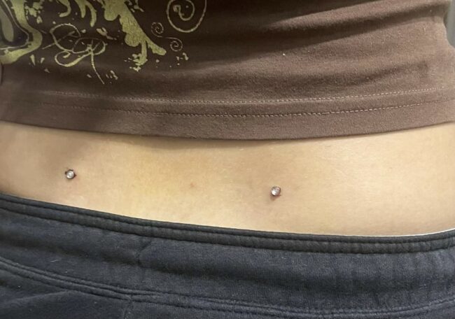 Back Dimple Piercings Supreme Custom Tattoo & Piercings By Kristen