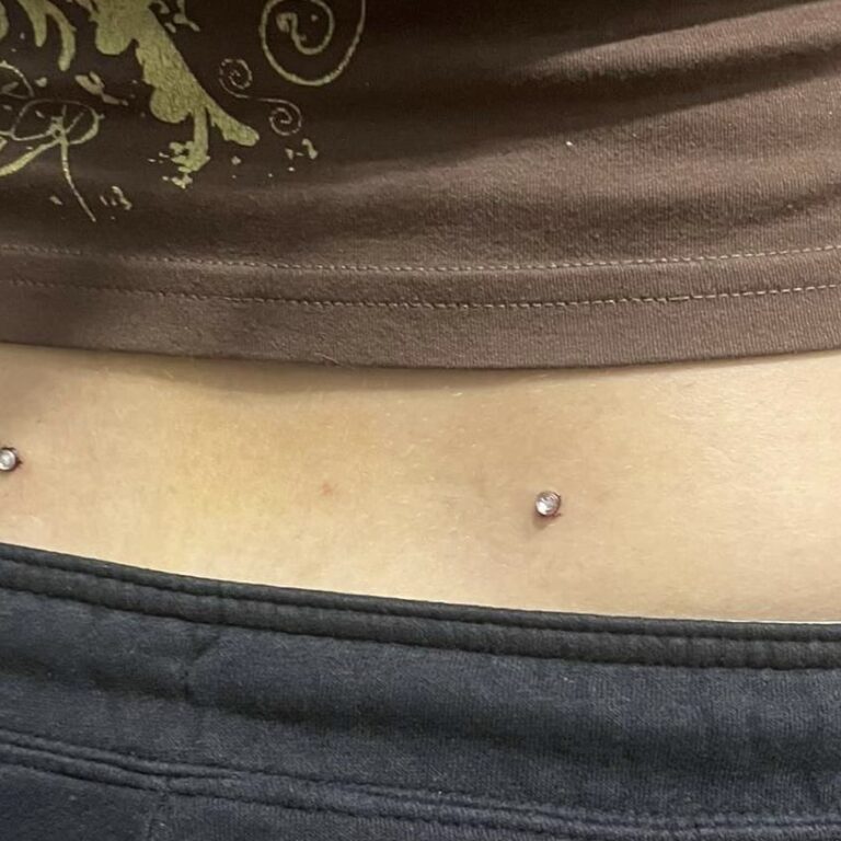 Back Dimple Piercings By Kristen Back Dimple Piercings Supreme Custom Tattoo & Piercings By Kristen