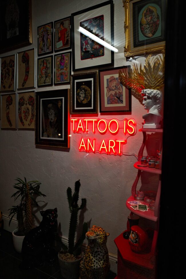 Photo by Kina love you love me wall decor