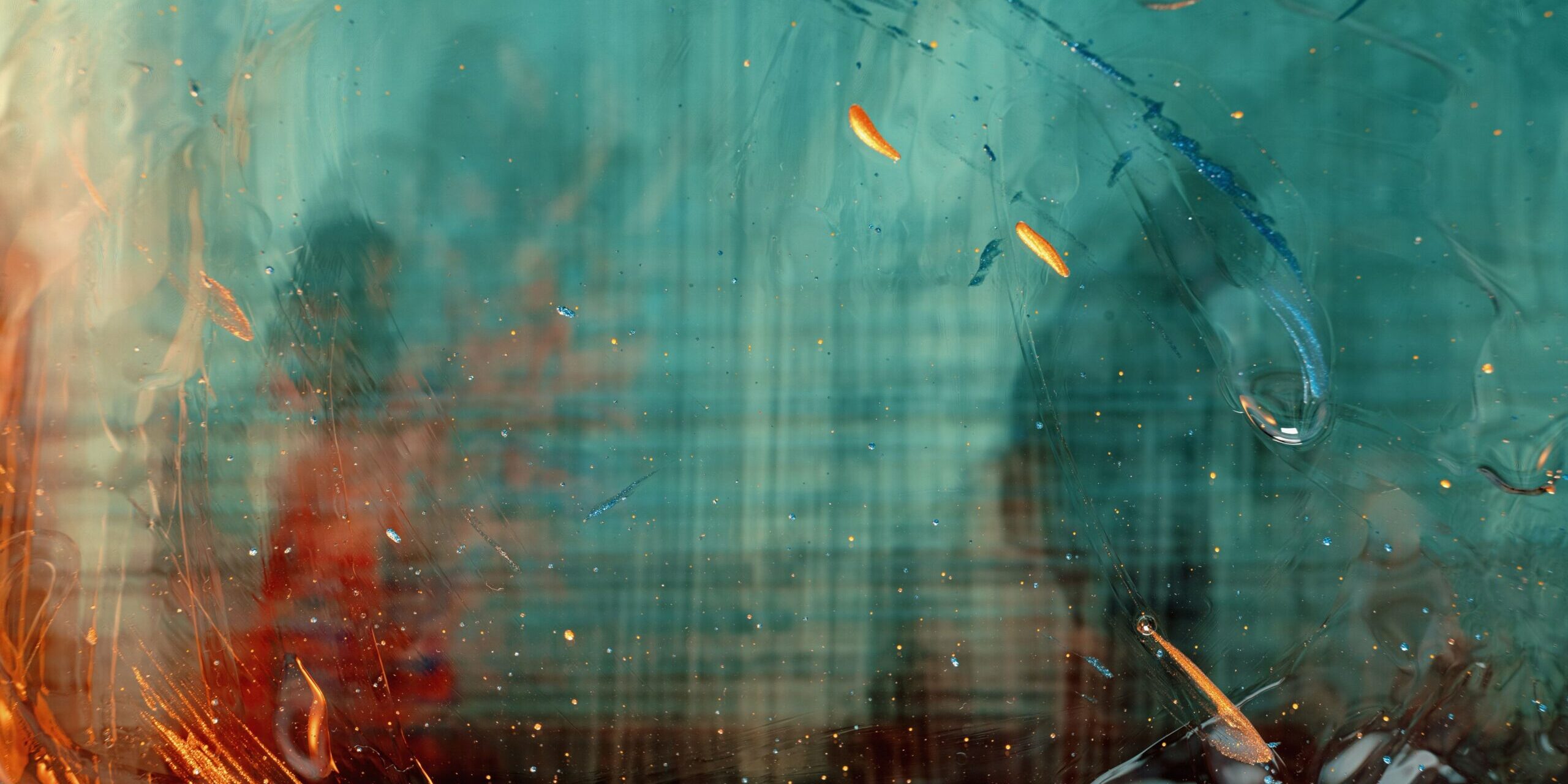 a close up of a window with a blurry background